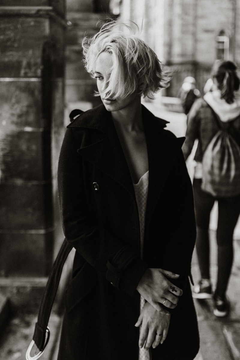 Female model photo shoot of Bernadeta Kupiec in Edinburgh