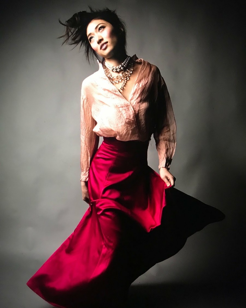 Female model photo shoot of Yulie Q