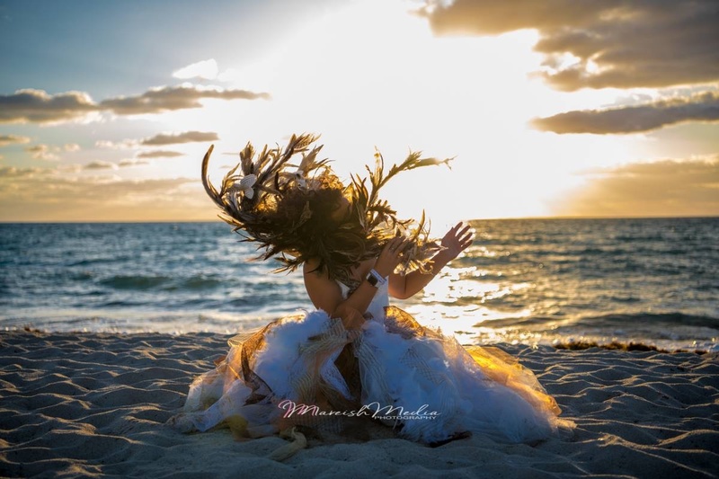 Female model photo shoot of MareishMedia in Miami Beach, FL