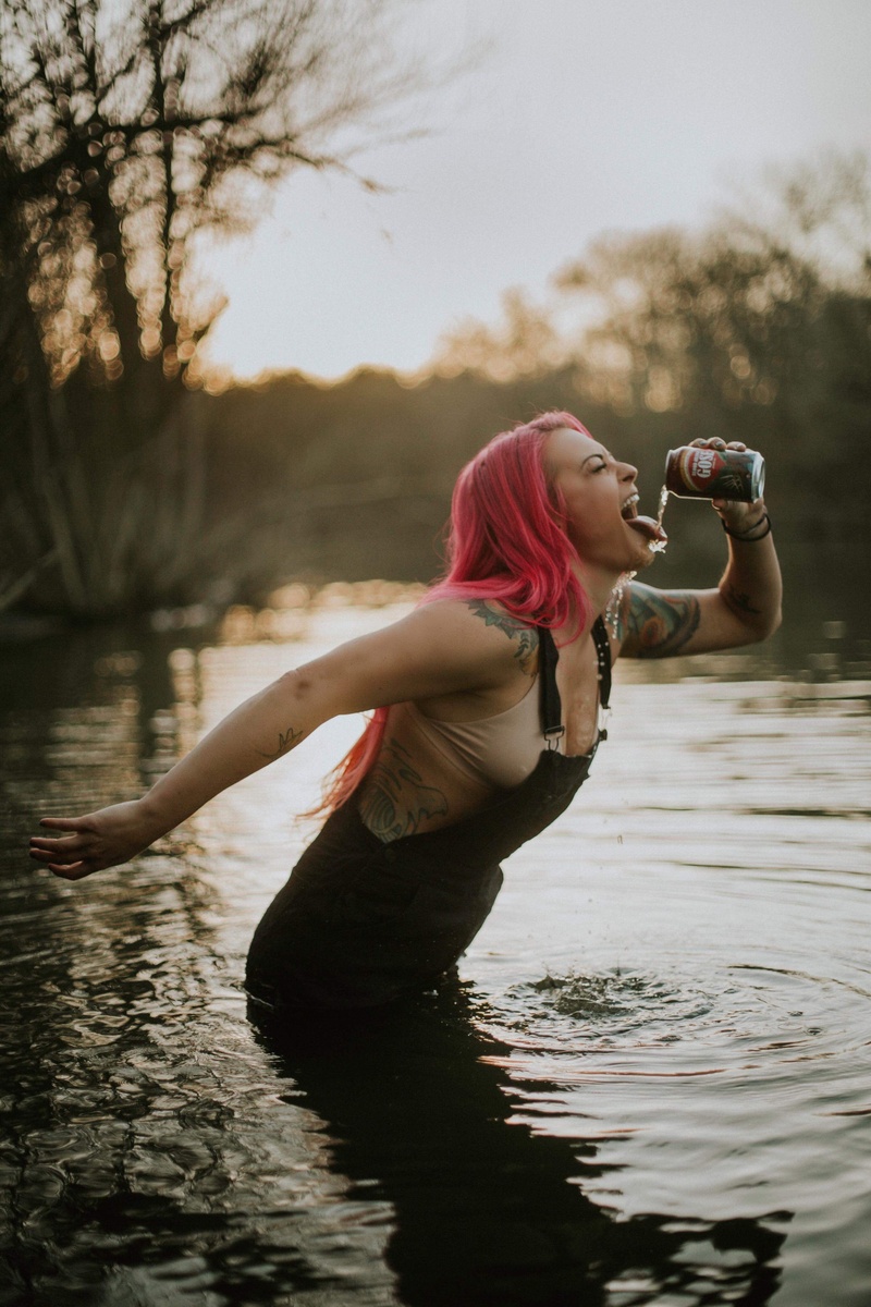 Female model photo shoot of Mikaelaa Gray in Russian River - Sonoma County