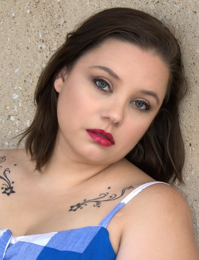 Female model photo shoot of Gossamer in Downtown Tulsa
