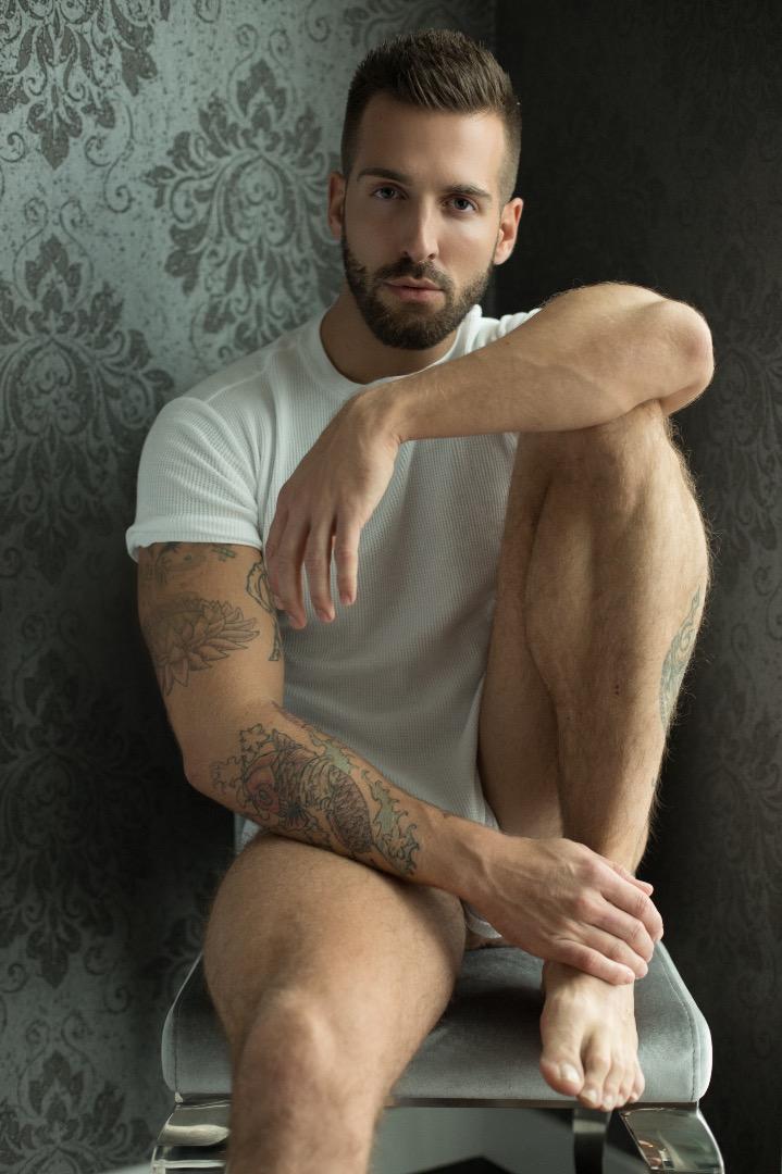 Male model photo shoot of William Prost