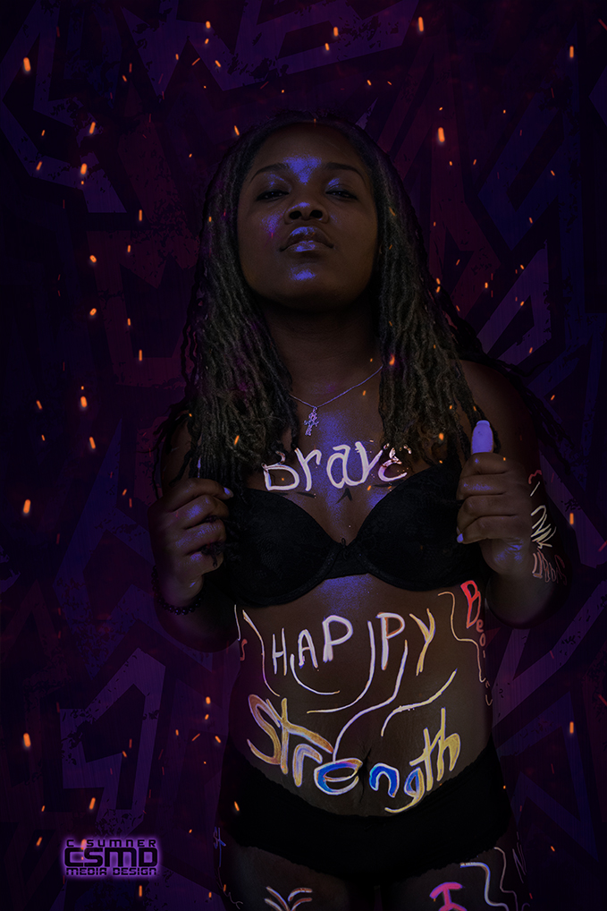 Female model photo shoot of Drea The Poet Smith by Curtiss Sumner