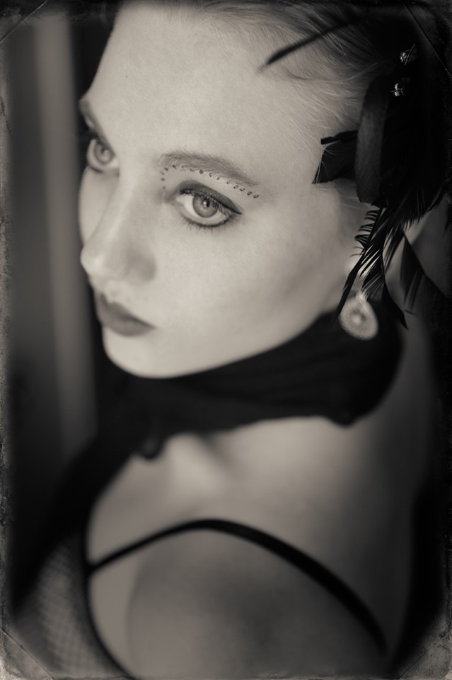 Female model photo shoot of MailleSmith by Pedro E Bauza