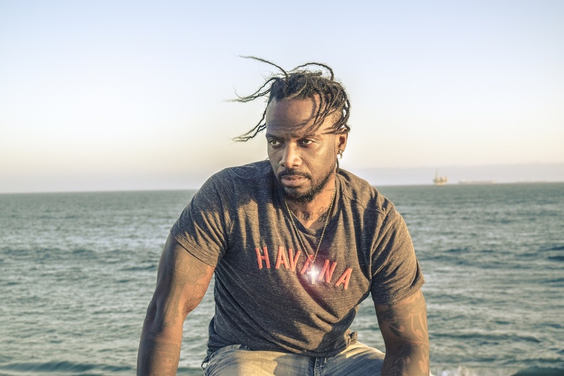 Male model photo shoot of Teflon Vest in Seal Beach, CA