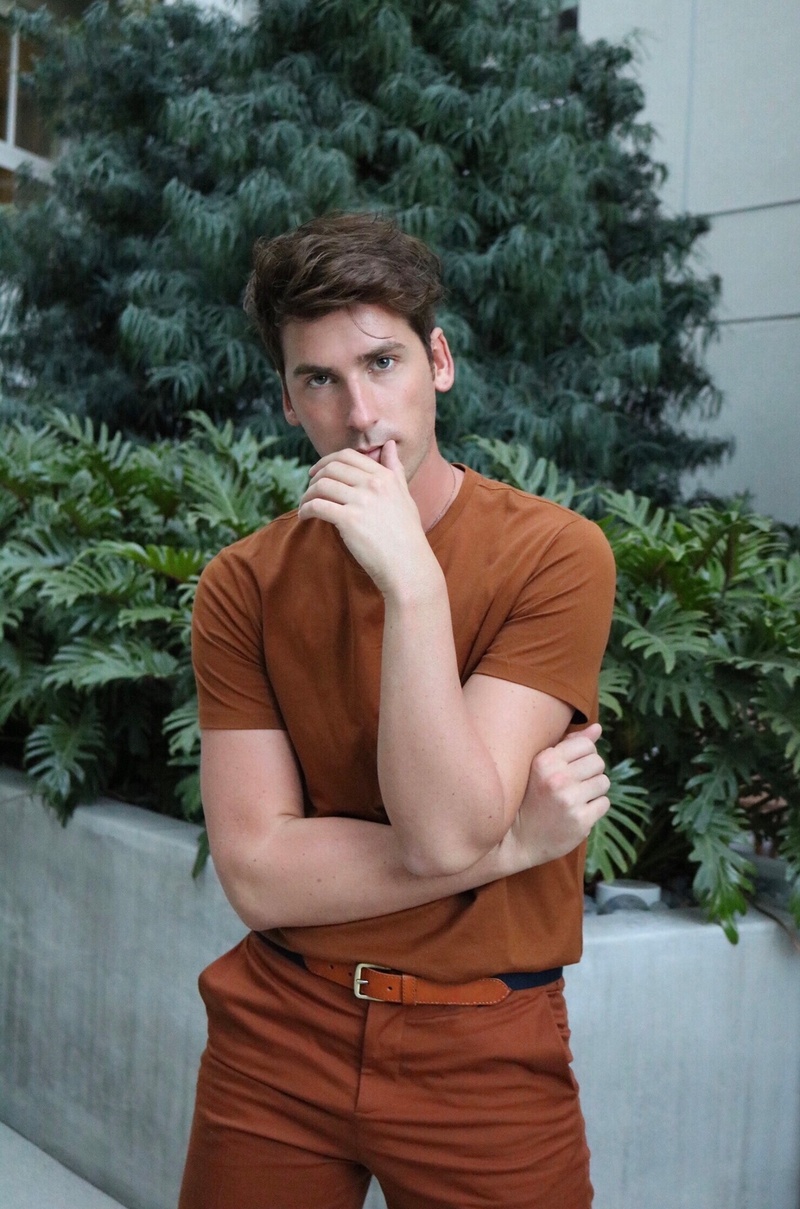 Male model photo shoot of Camden