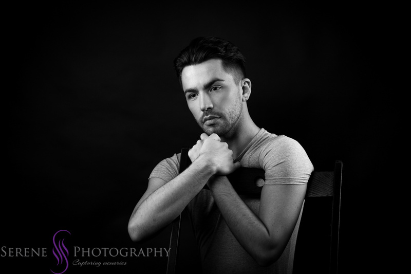 Male model photo shoot of Serene Photography Ptd in Studio