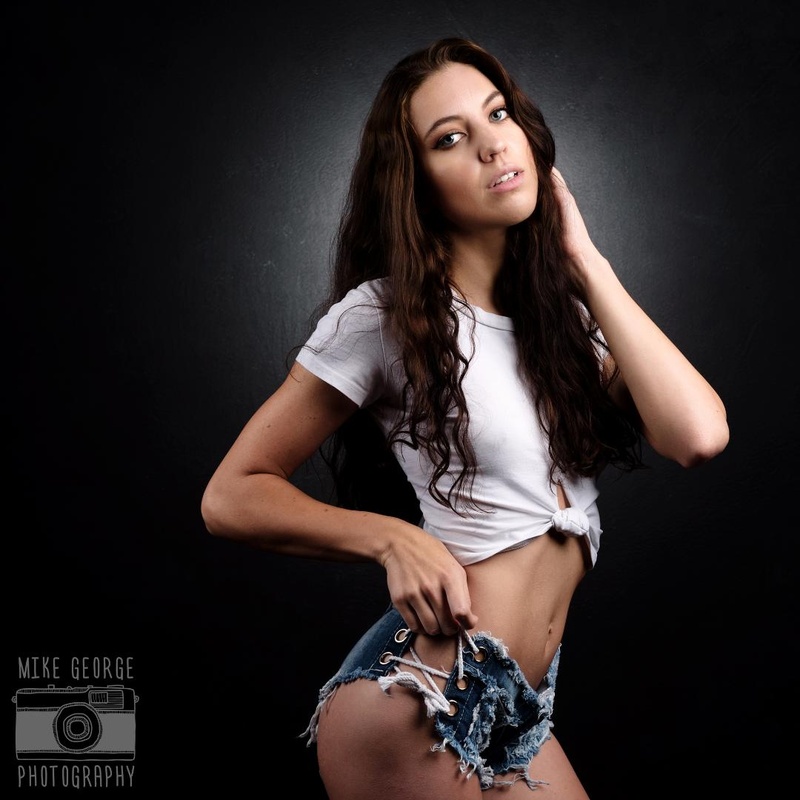 Female model photo shoot of SherryFaith by Mike George Photo