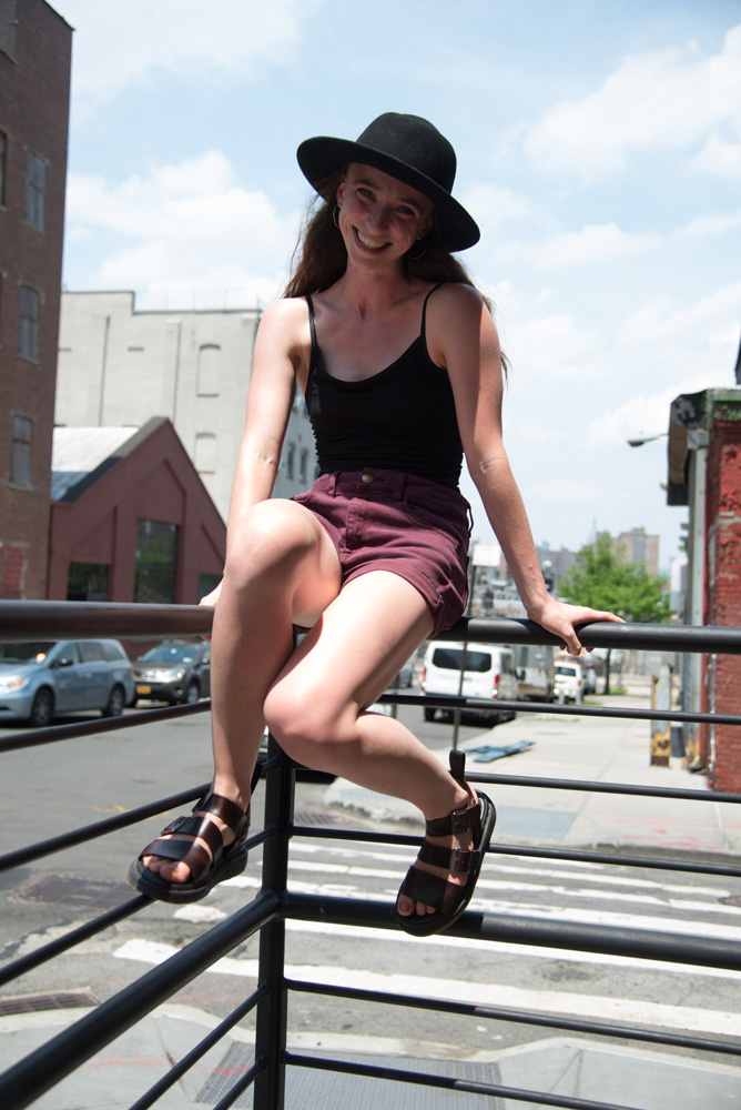 Female model photo shoot of Terez S in Brooklyn, NY
