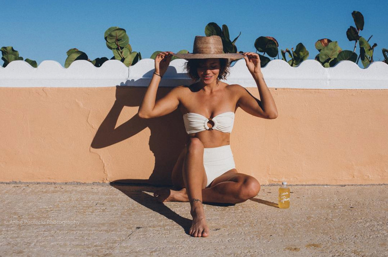Female model photo shoot of Anne Podlecki in Palm Beach