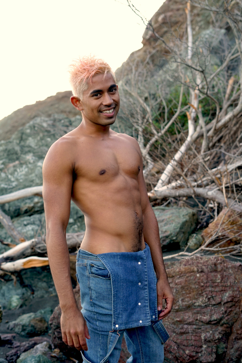 Male model photo shoot of RomeoAbrahms in Black Sands Beach, CA