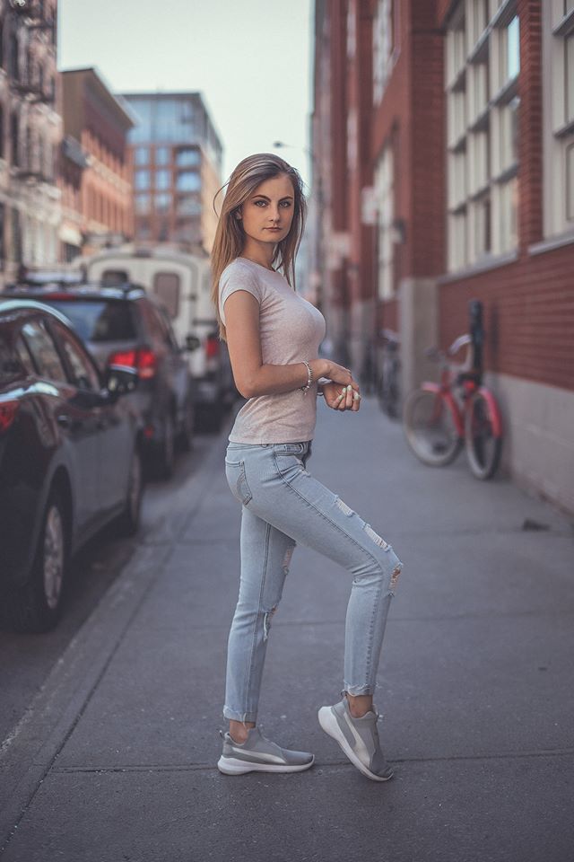 Female model photo shoot of Ekat Kukh in Montreal