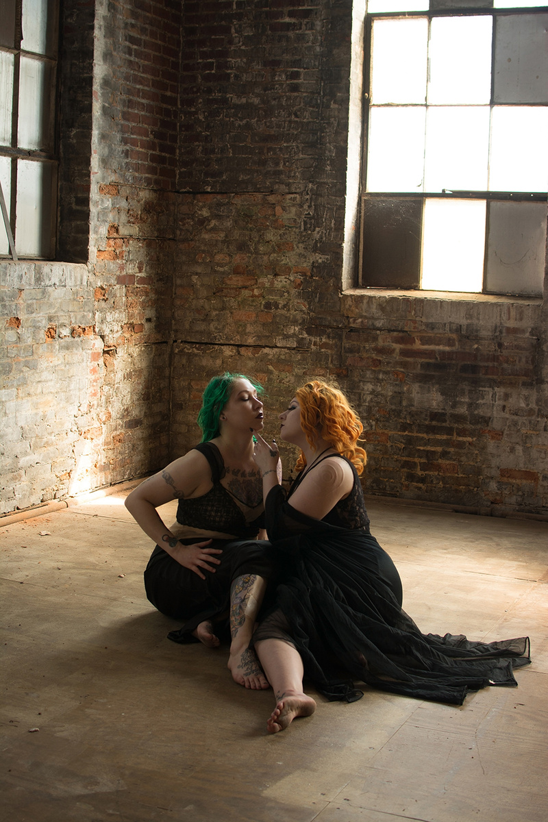 Female model photo shoot of Kelly Sassani and Hex Hypoxia by Henry Riggs in Baltimore, MD