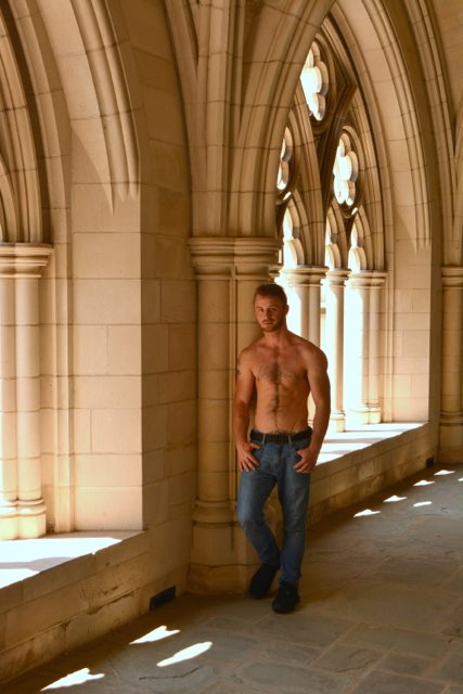 Male model photo shoot of TommyFlory by MvR Photo