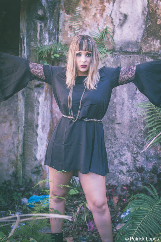 Female model photo shoot of Thais_Doomed in Perus, Sao Paulo