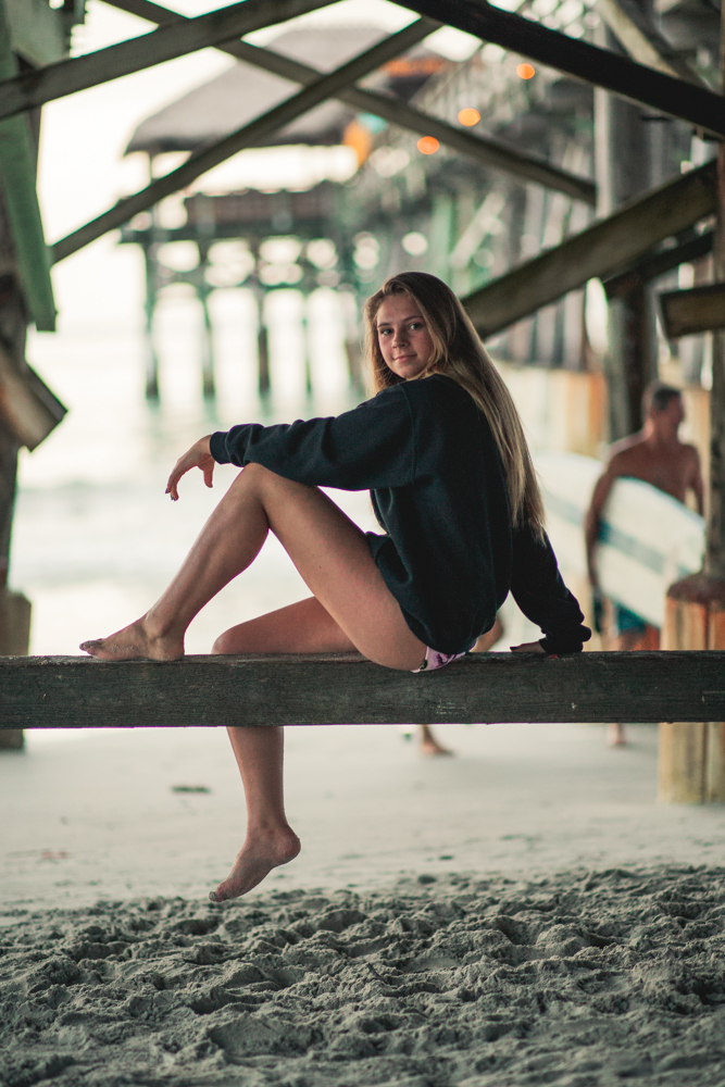 Female model photo shoot of Rachel Kasparek Photo in Westgate Cocoa Beach