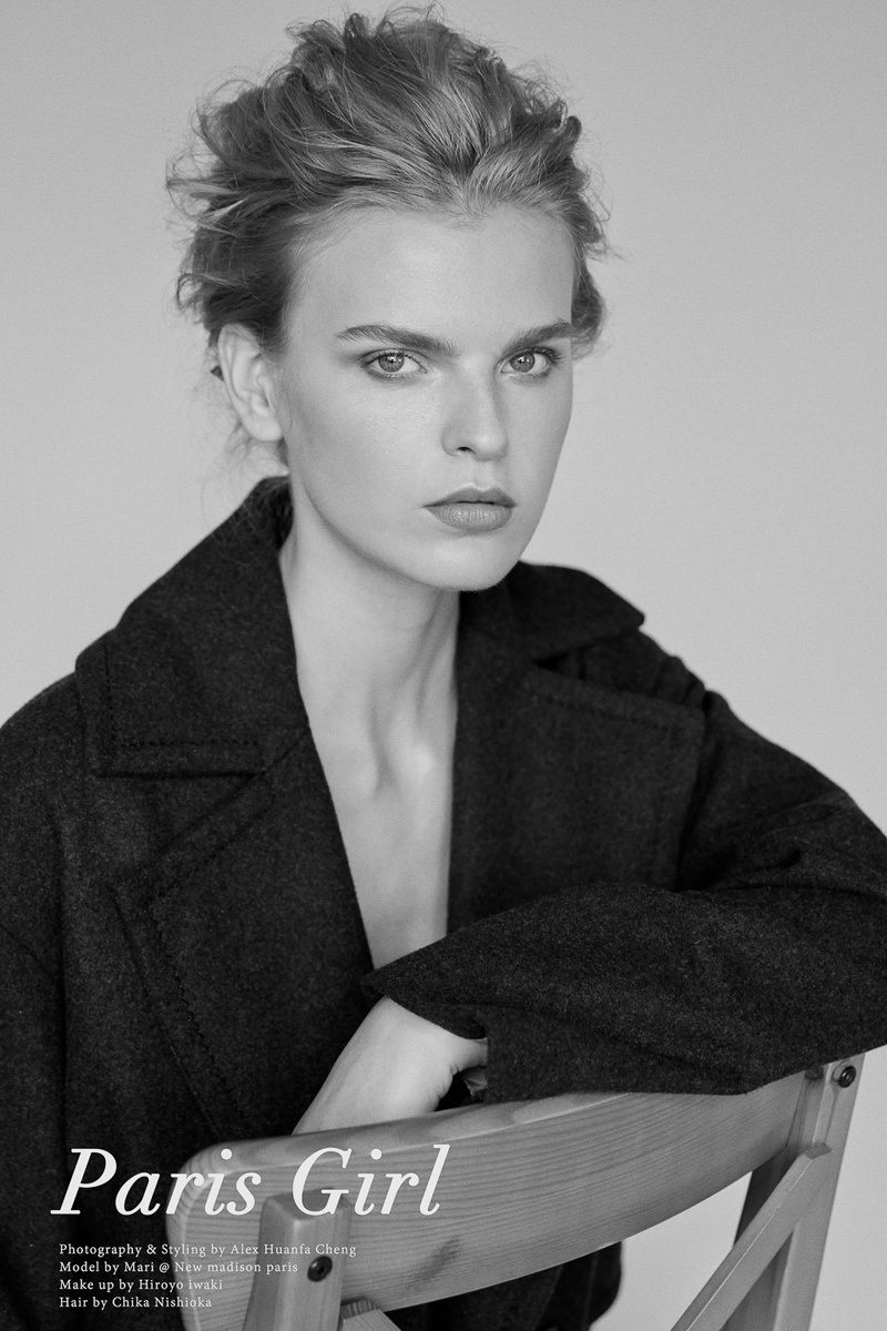 Female model photo shoot of Maria Orlova in Paris