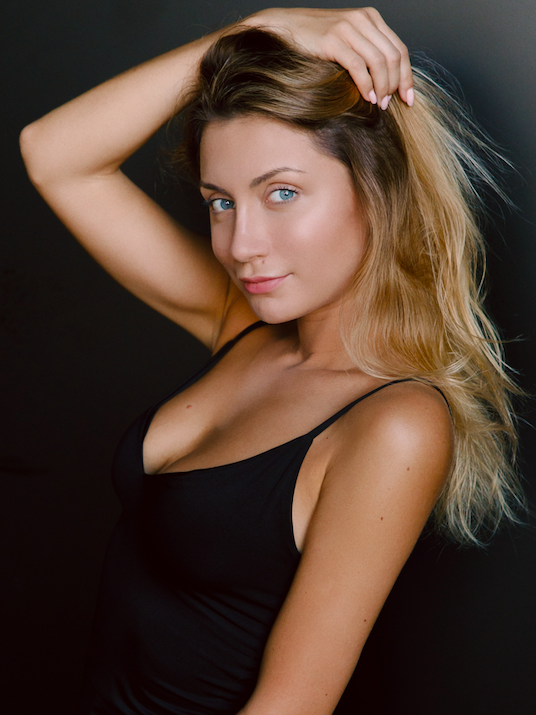 Female model photo shoot of JuliaLepesii