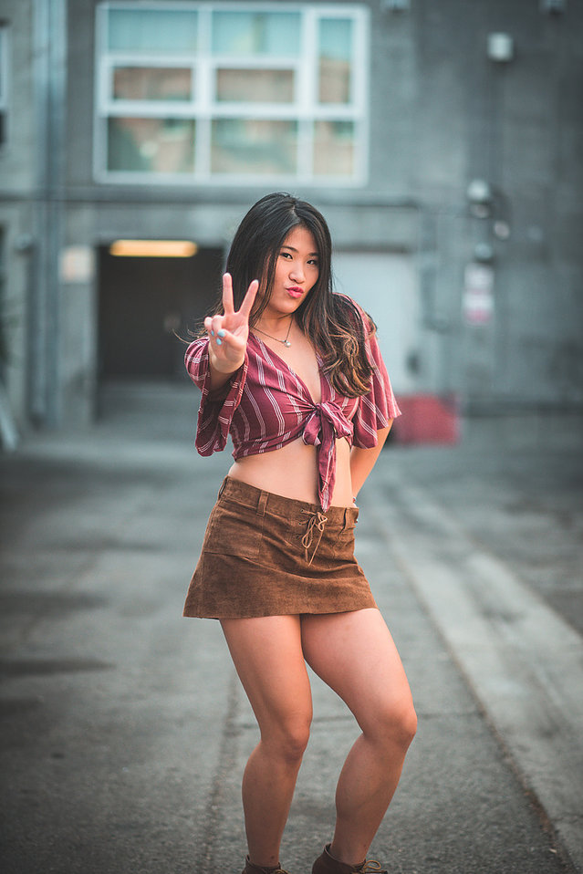 Female model photo shoot of ktan in Los Angeles