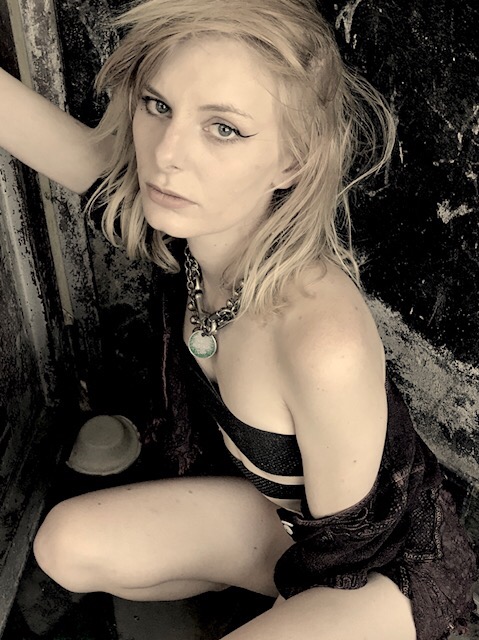 Female model photo shoot of AngelSage6 in Railyards