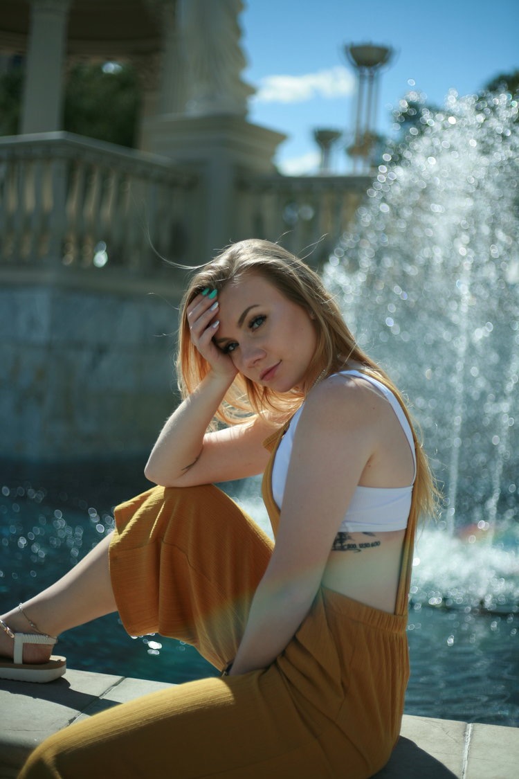 Female model photo shoot of EchosTales in Caesars Palace, Las Vegas Strip, NV