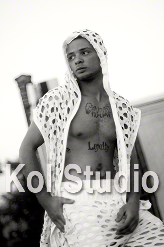 Male model photo shoot of Kol Studio