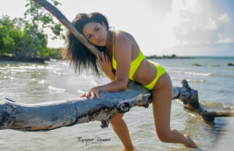 Female model photo shoot of Tresha in Miami, FL
