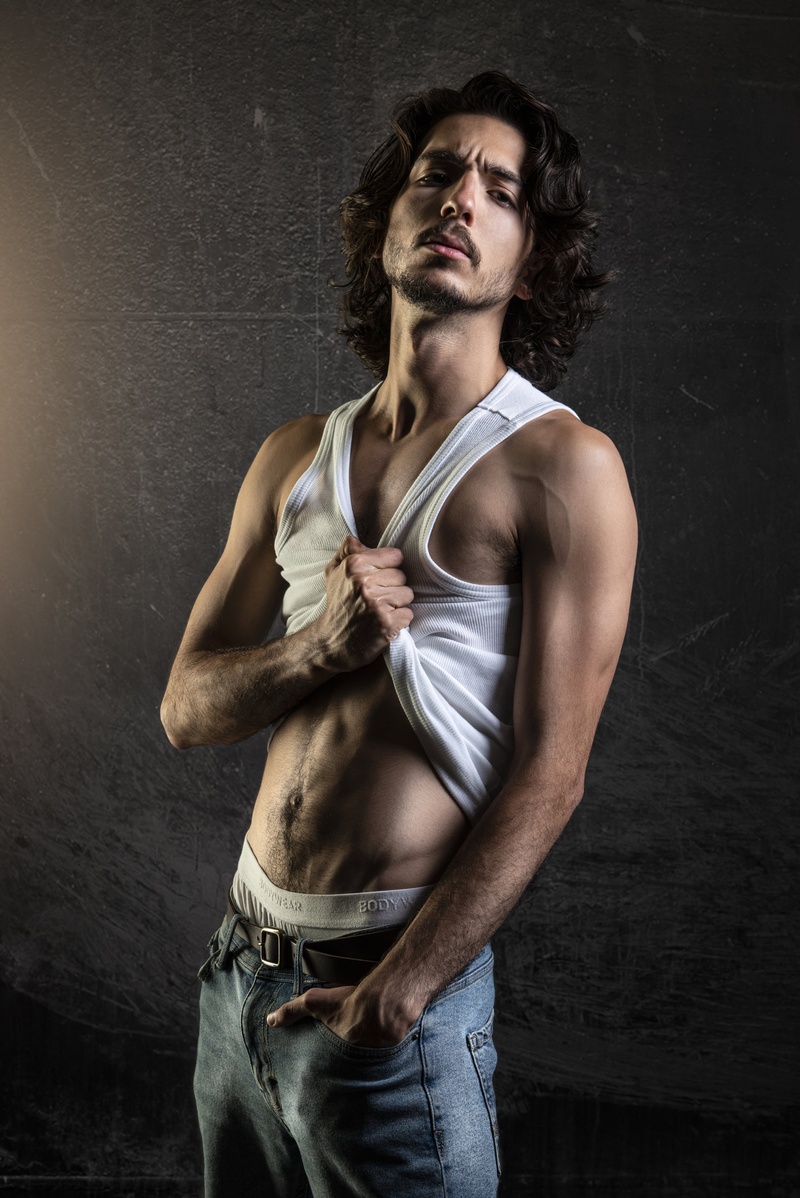 Male model photo shoot of Bahta by HAYATE