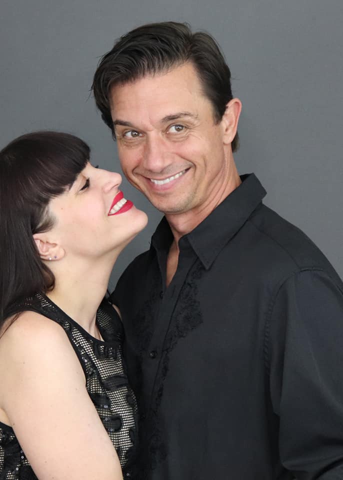 Female and Male model photo shoot of Jenn Schiavone and Vocal66