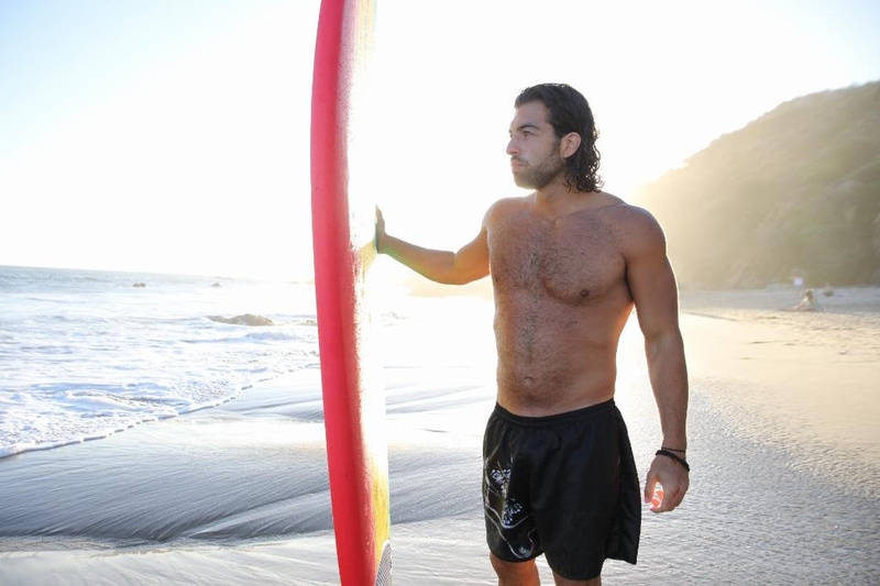 Male model photo shoot of Yoan in Malibu