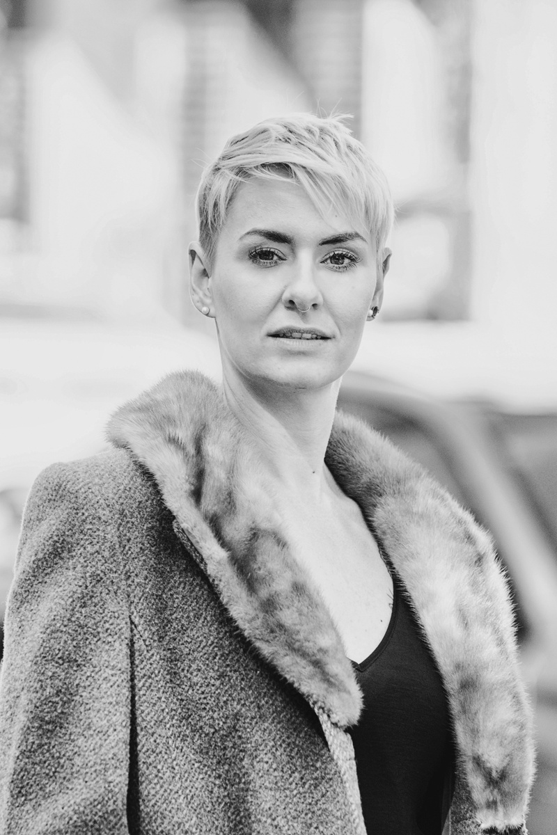 Female model photo shoot of Jankwitz Elisa in Berlin