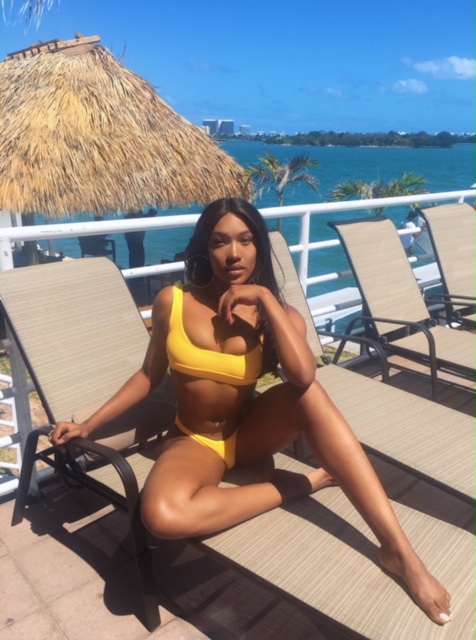 Female model photo shoot of Amberimani in Miami, FL