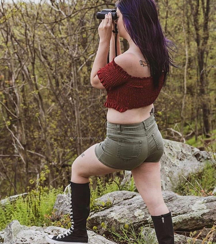 Female model photo shoot of Stace_Cadet