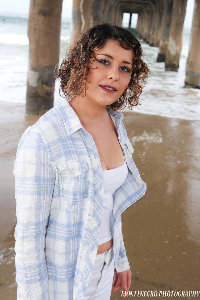 Male and Female model photo shoot of Marco A Montenegro and Tayco_LA in Manhattan Beach, CA