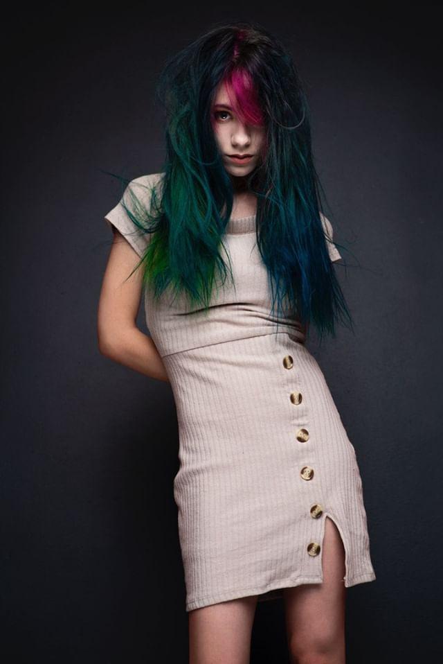 Female model photo shoot of VictoriaSkellington by Greg Daniels in Dallas, Texas