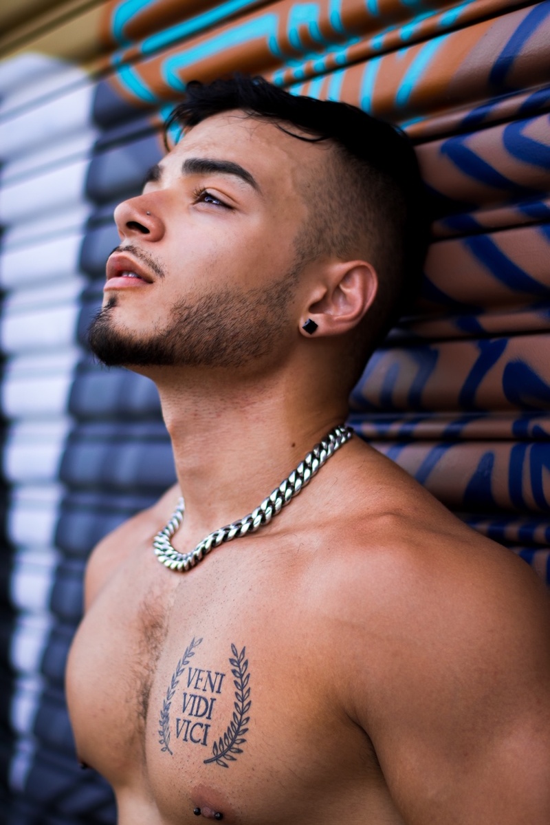 Male model photo shoot of Angel Barrioss