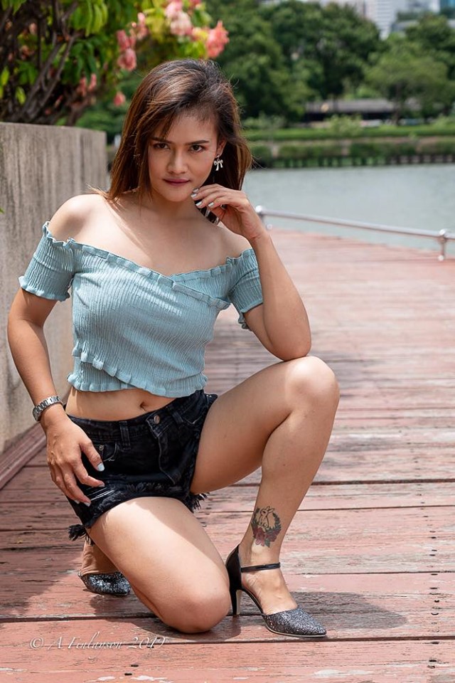 Female model photo shoot of Apitsara sangracha in Bangkok