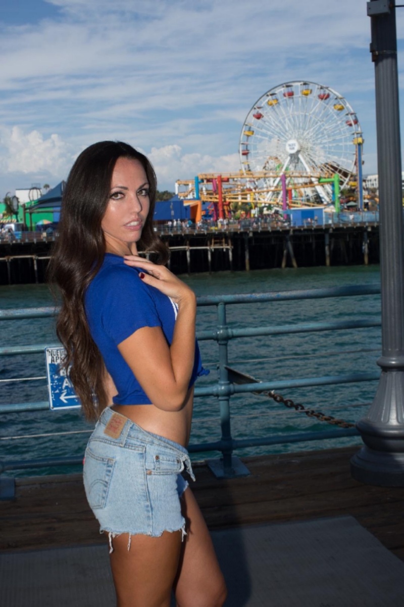 Female model photo shoot of ERICAROSE ANGELINA in SM Pier