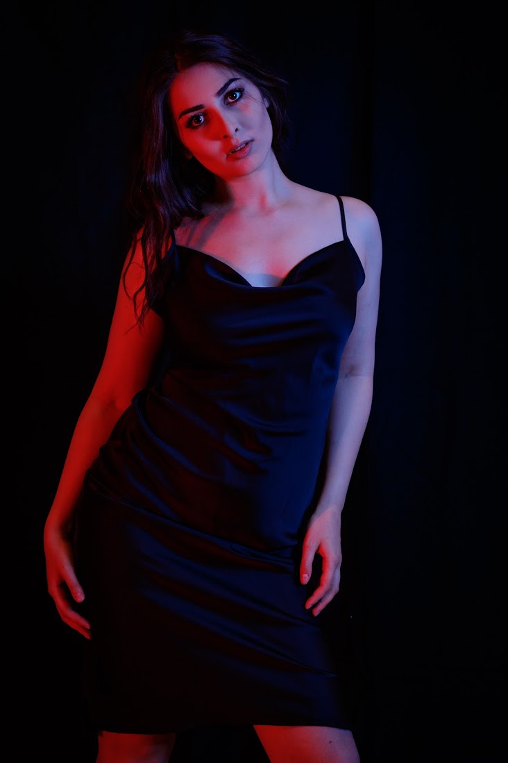 Female model photo shoot of Laylakarimi by marckandal97 in London