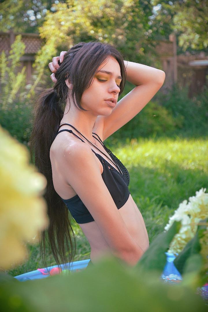 Female model photo shoot of BabyNugg