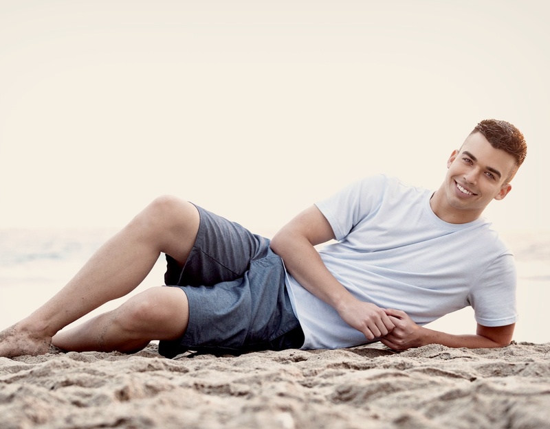 Male model photo shoot of Chasethedream in Santa Monica, CA