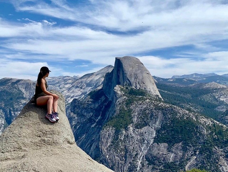 Female model photo shoot of Danica Yosh in Yosemite National Park