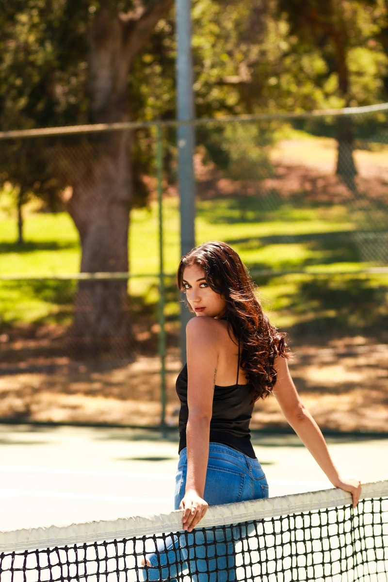 Female model photo shoot of angienavarro26 in Griffith Park Los Angeles
