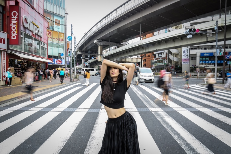 Female model photo shoot of Kazuko Otsuka