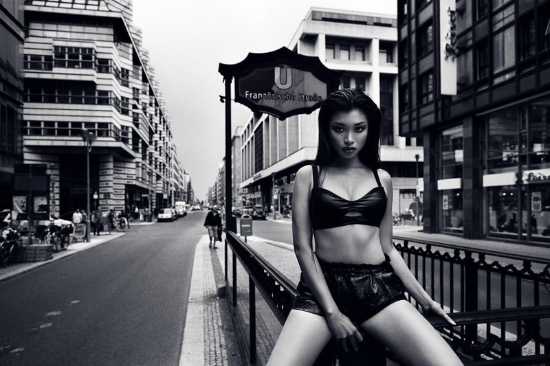 Female model photo shoot of Naomi Black SG in Berlin