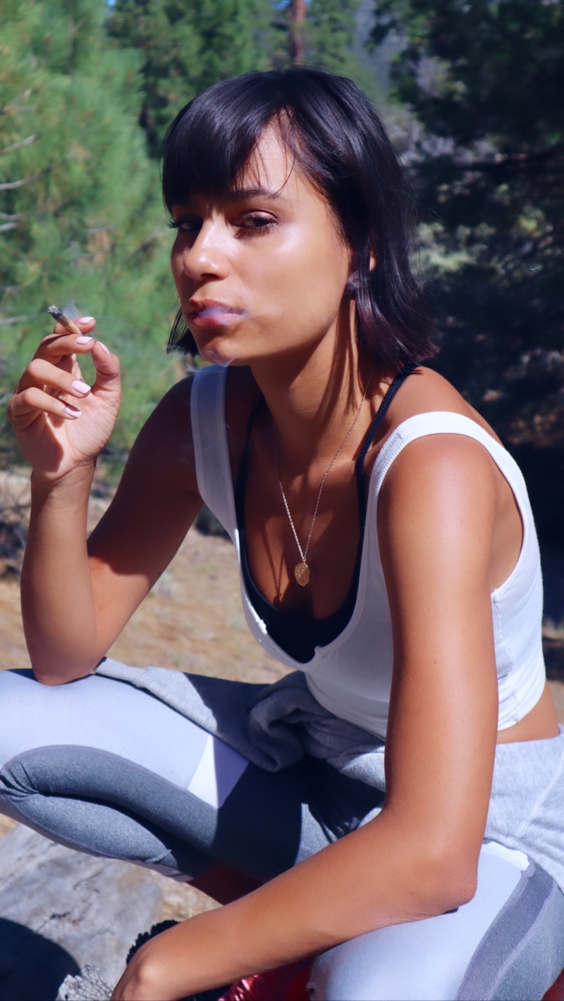 Female model photo shoot of Ashlee SNAPZ in Big Bear Lake,California