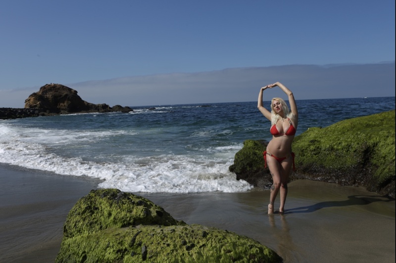 Female model photo shoot of Britta Bjork by High Desert Studios in Montage beach
