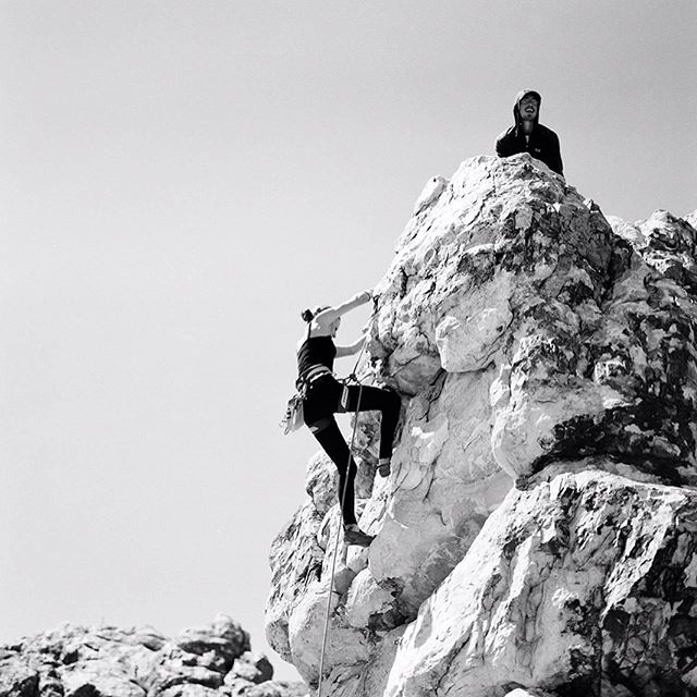 Female model photo shoot of Lars on the Rocks