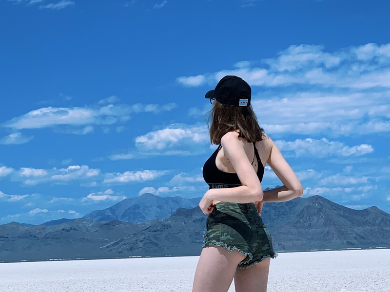 Female model photo shoot of Lilibet in Salt Lake City, Utah