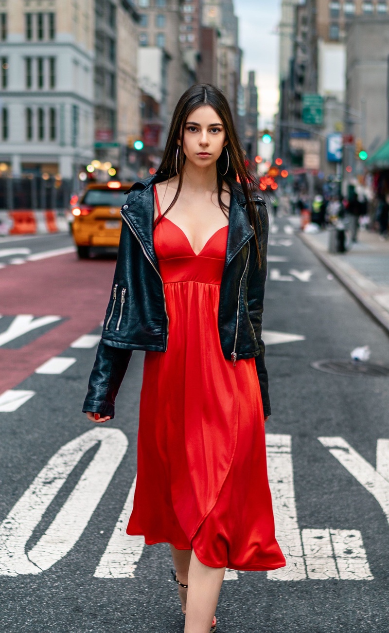 Female model photo shoot of theodora0828 in SoHo, New York City